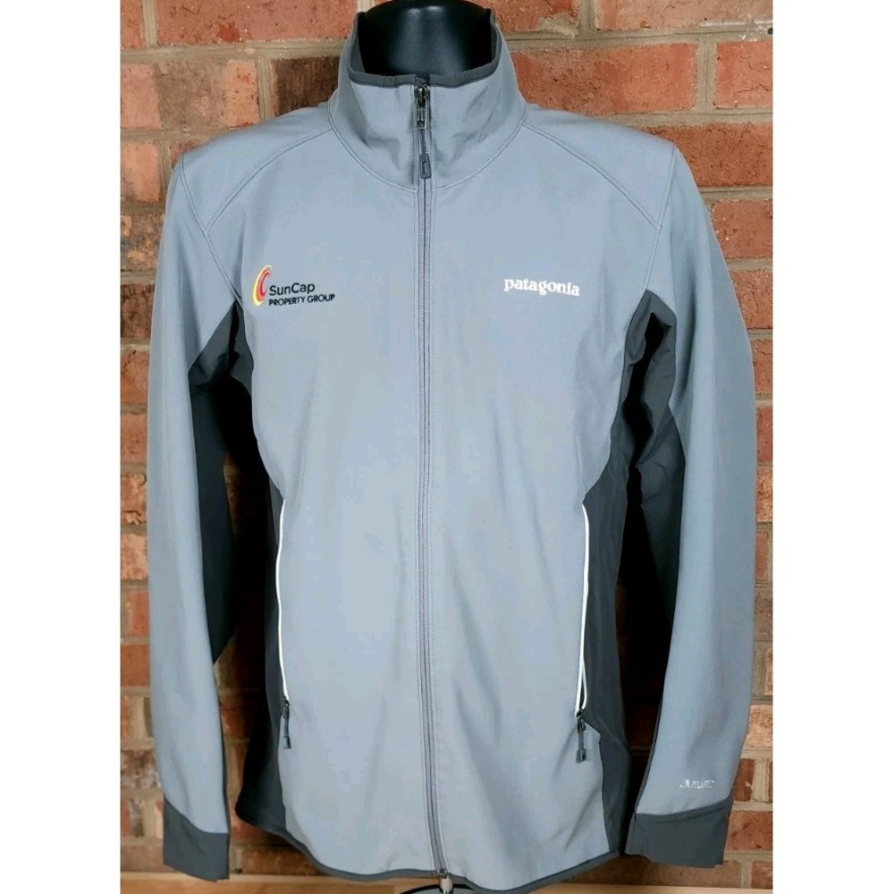 Patagonia Forge‎ Adze Hybrid Soft Shell Polartec Gray Mens Medium